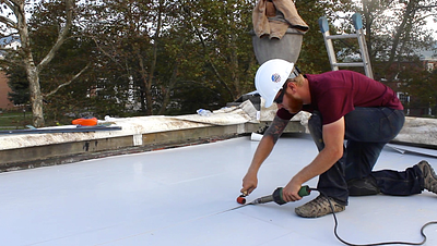Hot Air Welded Seams