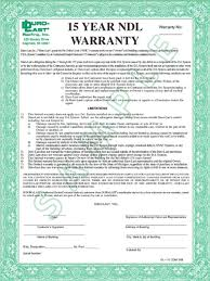 Sample Warranty