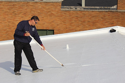 Inspection roof