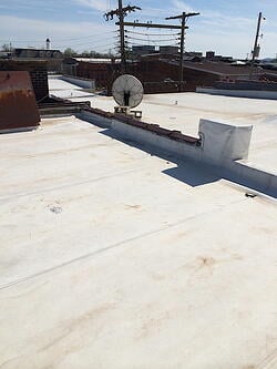 Grindlay flat roof repair 2