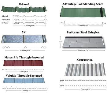 metal roof styles