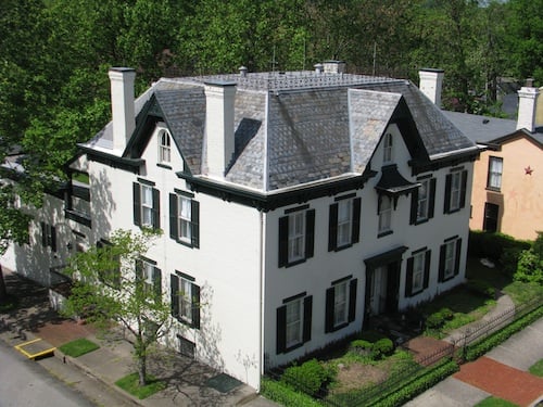 HIstoric Madison Indiana Home Box Gutter Repair