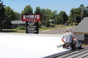 Metal roof retrofit