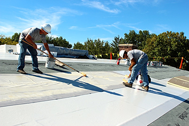 warning lines roof