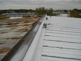 Metal roofing coating  contractor