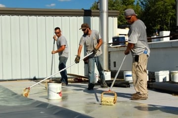Flat Roof Repair Mechanically Attached Or Fully Adhered