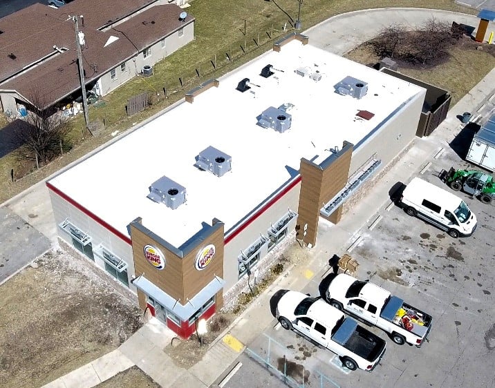 Flat Roof Repair Membrane Overview-Crawfordsville