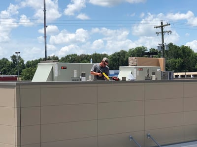 Custom Metal Coping Installation- Princeton