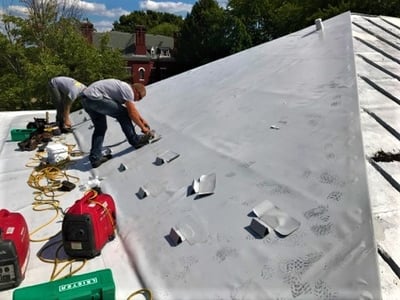 Metal Roof Recover Snow Guard Installation- BadApple.jpg