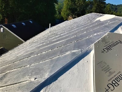 Metal Roof Retrofit Insulaiton Installation- BadApple.jpg