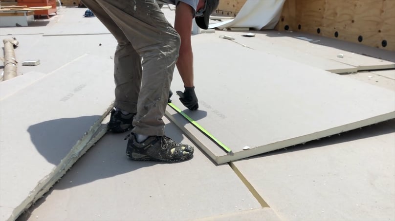 Flat Roof Insulation Installation- Dixie Hwy