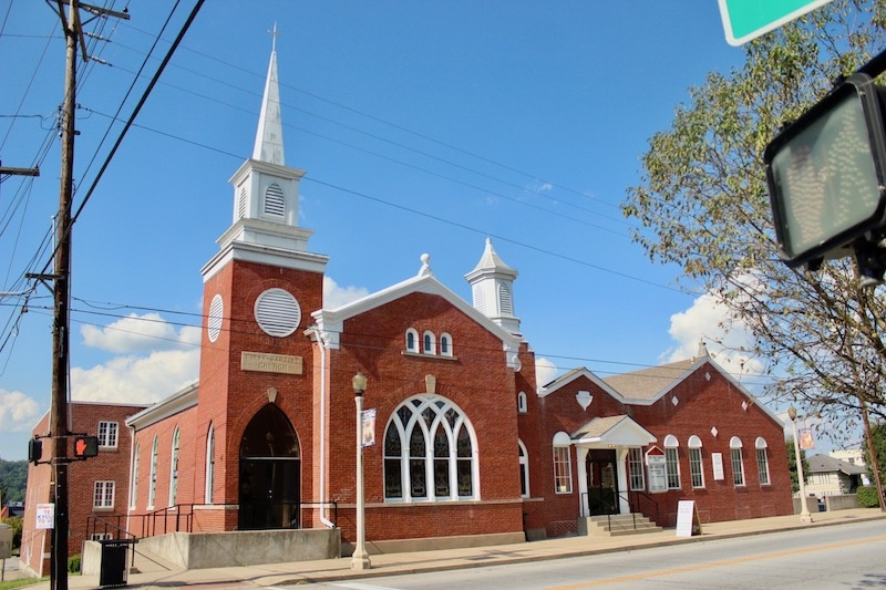 TPO Flat Roof Repair Front Overview-First Baptist Church .jpg