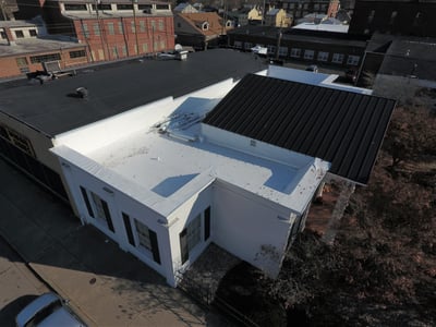 Standing Seam Metal Roof Installation Flat Roof Overview-Madison