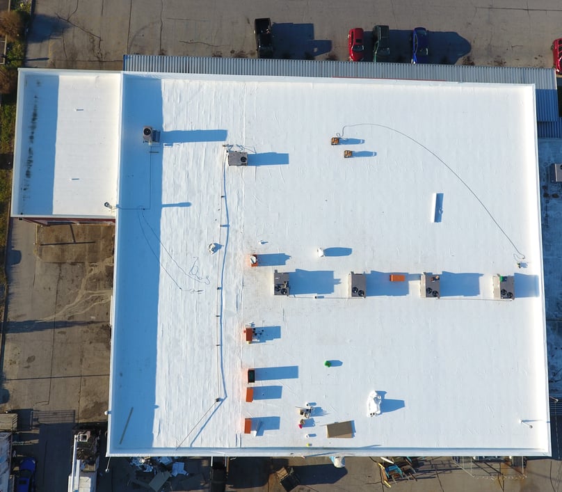Flat Roof Membrane Installation Overview-Madison