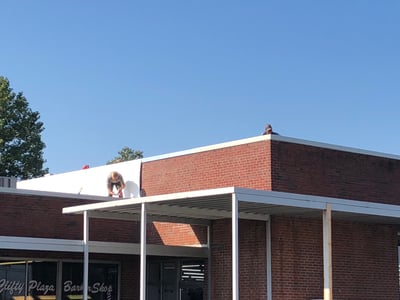 Metal Coping Installation Side View-Madison