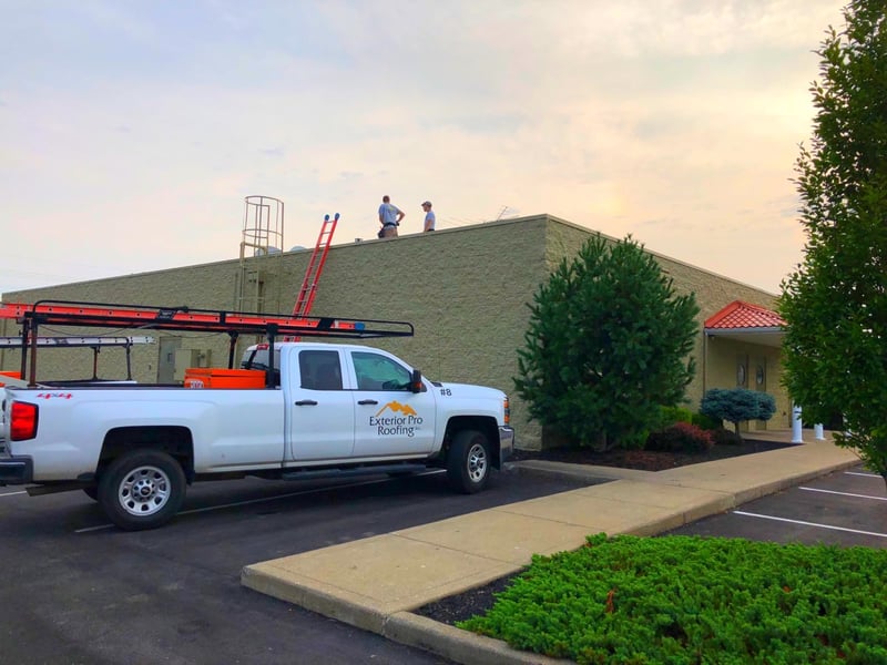 Flat Roof Repair Custom Coping Installation-Madison