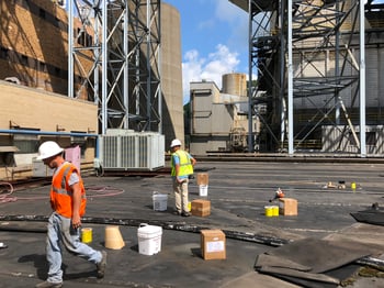 Rubber Roof Repair Site Overview-IKE