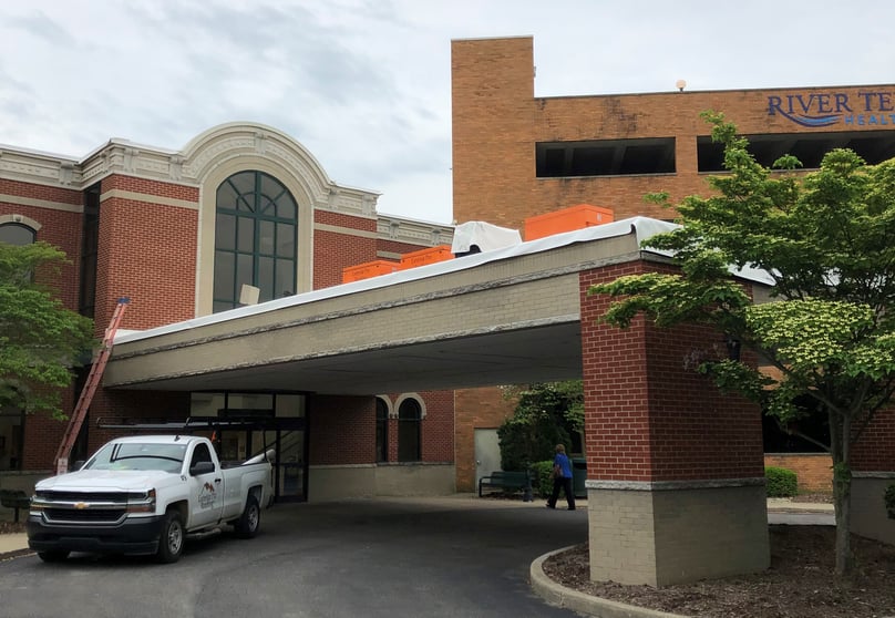Flat Roof PVC Membrae Installation- Madison KDH