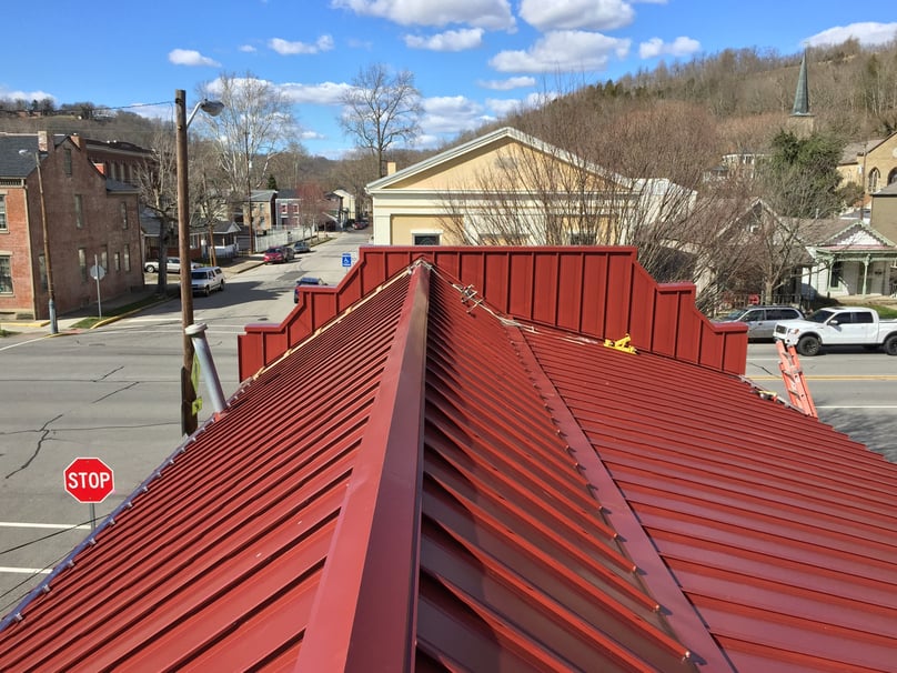 Custom Standing Seam Metal Panel Installation- Madison