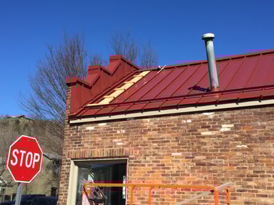 Standing Seam Metal Installation Coping Cap- Madison