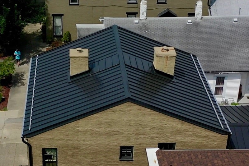 Standing Seam Metal repair Back standing seam