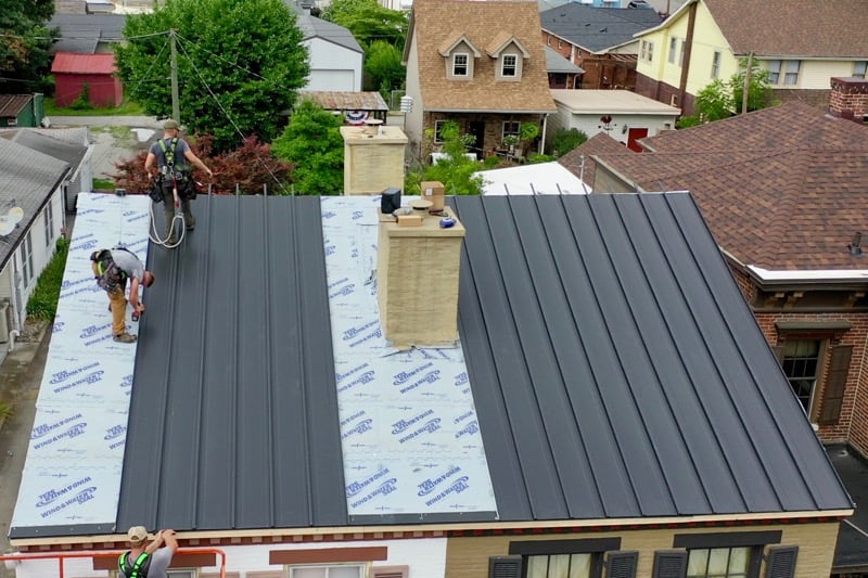 Standing Seam Metal Repair
