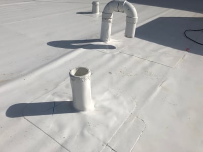 Flat Roof Membrane Roof Vents Welding- Lexington
