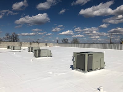 Flat Roof Membrane Welding- Lexington