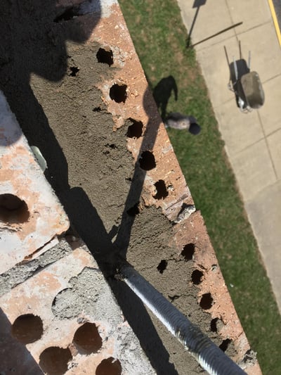 Rubber Roof Repair Metal Edge Masonry Walls-MJHS