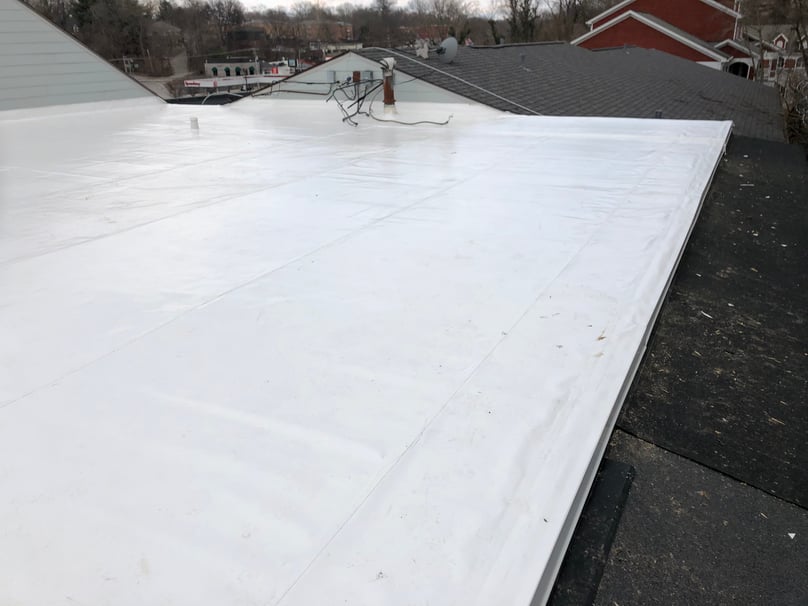 Flat Roof Recover Installation Overview-Louisville