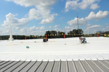 Point of Grace flat roof repair