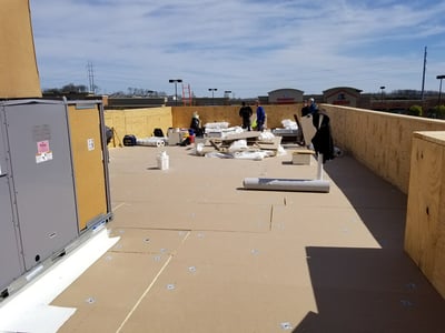 Flat Roof Repair Insulation Installation-Antioch