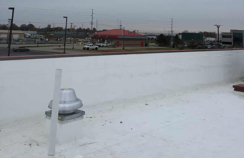 Flat Roof Parapet Walls Installation- Seymour