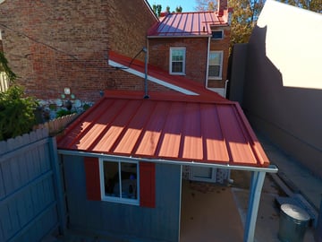 Historic Home Metal Roof Repair
