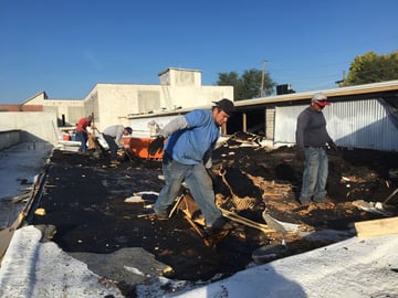 Flat Roof Tear Off 