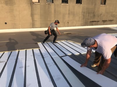 Flat Roof Repair Roof Insulation Installation-Salvation Army