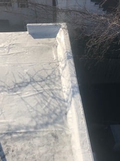 Flat Roof Installation Corner-Speedway