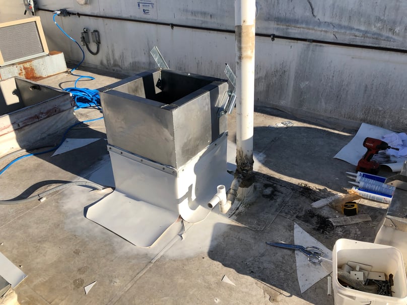 Flat Roof Repair Duro-Last Installation-Indianapolis