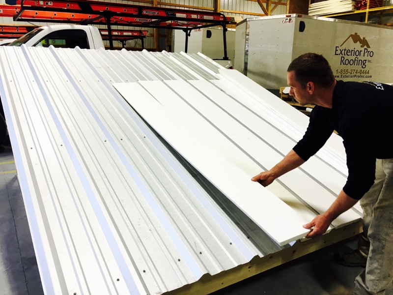 Metal Roof Repair PVC Metal Roof Recover System